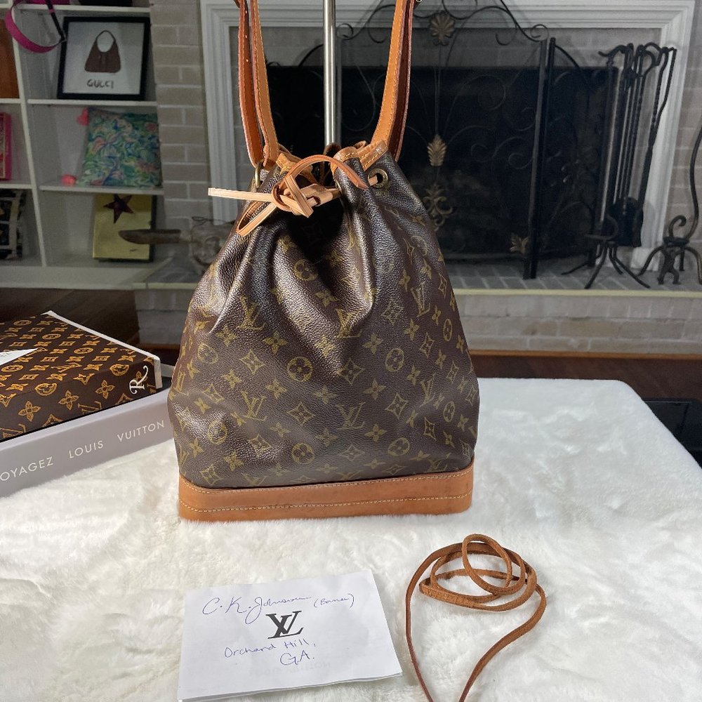 Louis Vuitton Noe GM Drawstring Bucket Bag Purse